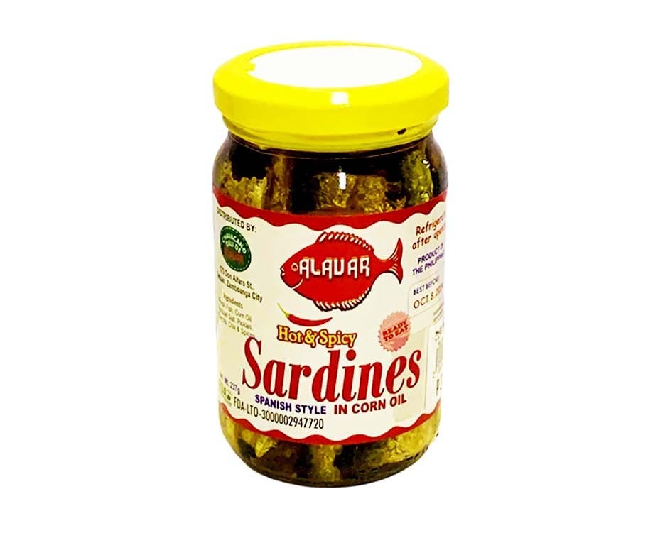 Alavar Hot & Spicy Spanish Style Sardines in Corn Oil 237g