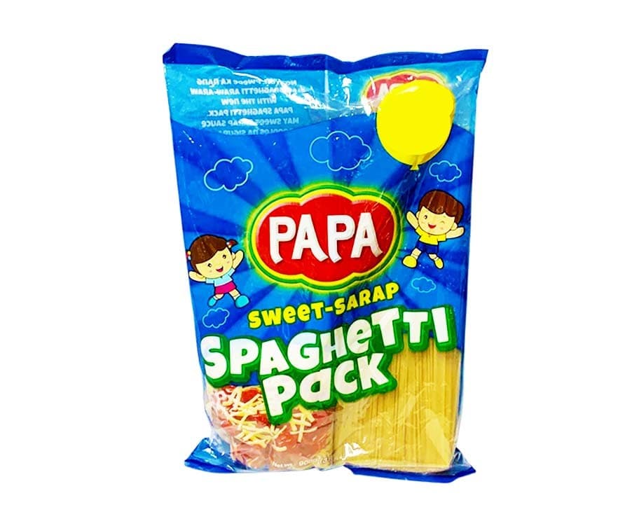 Papa Sweet-Sarap Spaghetti Pack (Papa Spaghetti Sauce 900g + 1 Pack Spaghetti Pasta)