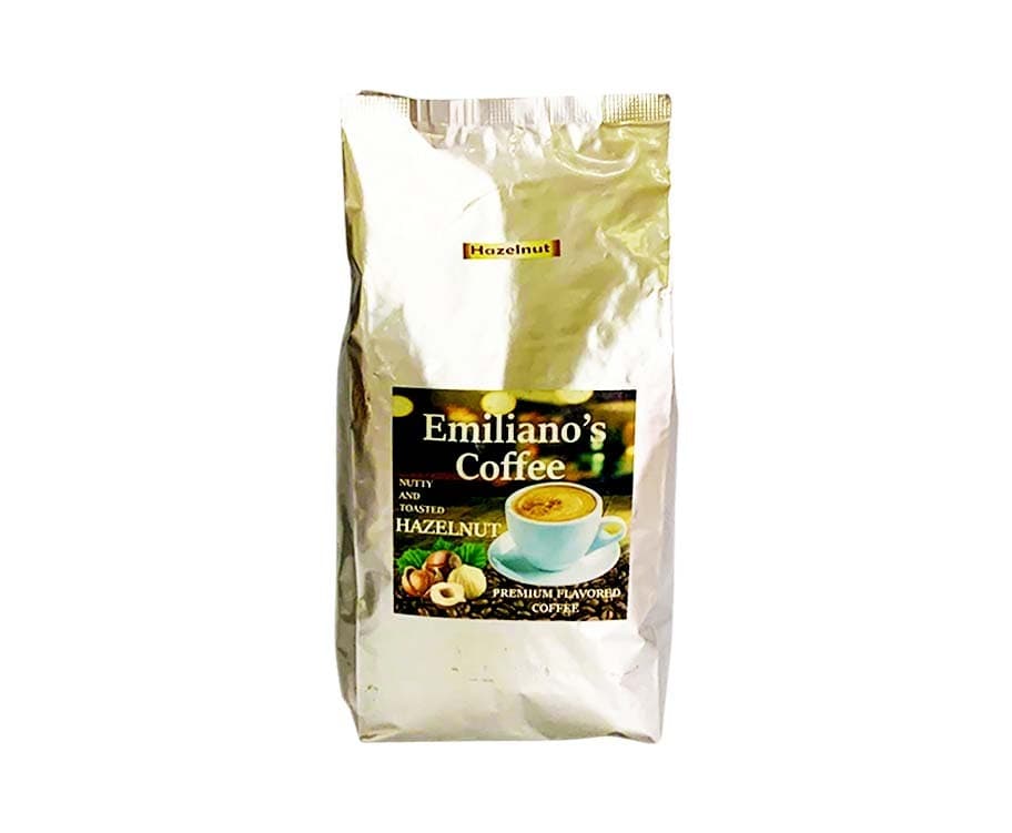 Emiliano’s Coffee Hazelnut Nutty and Toasted Hazelnut Premium Flavored Coffee 500g
