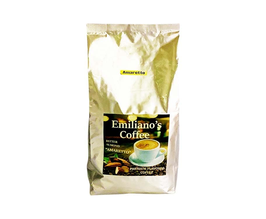 Emiliano’s Coffee Bitter Almond Amaretto Premium Flavored Coffee 500g