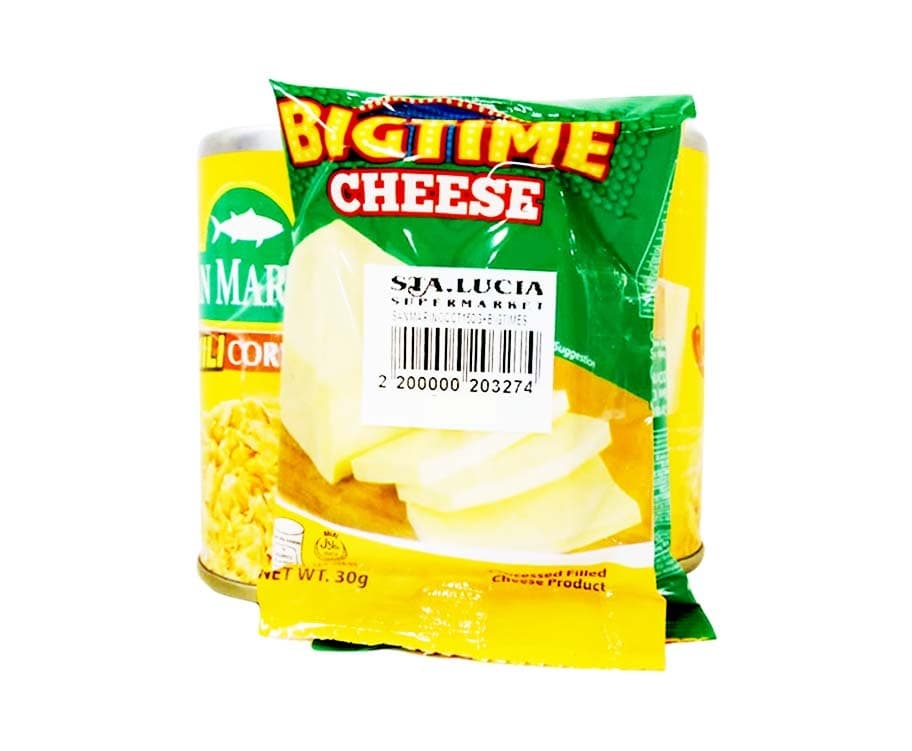 San Marino Chili Corned Tuna (2 Packs x 150g) + Free Bigtime Cheese Processed Filled Cheese Product (2 Packs x 30g)