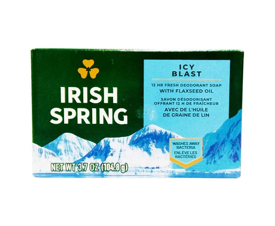 Irish Spring Icy Blast with Flaxseed Oil 104.8g