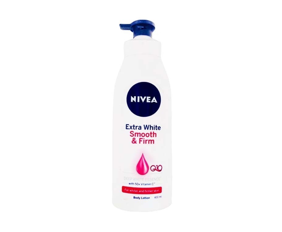 Nivea Extra White Smooth & Firm Q10 Deep Essence with 50x Vitamin C Body Lotion 400mL