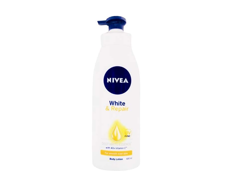 Nivea White & Repair UV Filter Deep White Essence with 40x Vitamin C Body Lotion 400mL