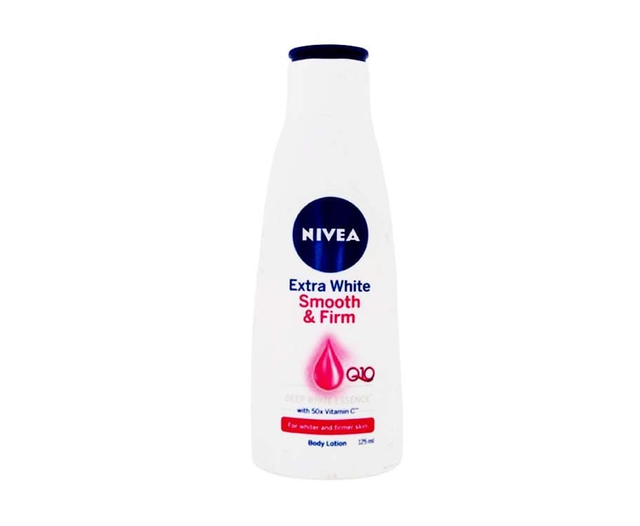 Nivea Extra White Smooth & Firm Q10 Deep Essence with 50x Vitamin C Body Lotion 125mL