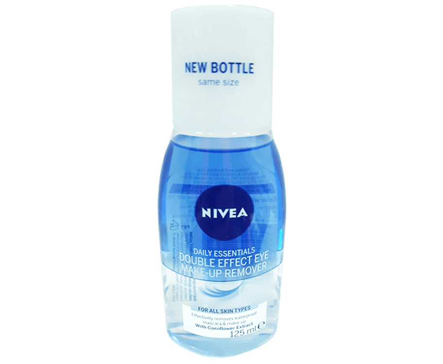 Nivea Daily Essentials Double Effect Eye Make-Up Remover 125mL