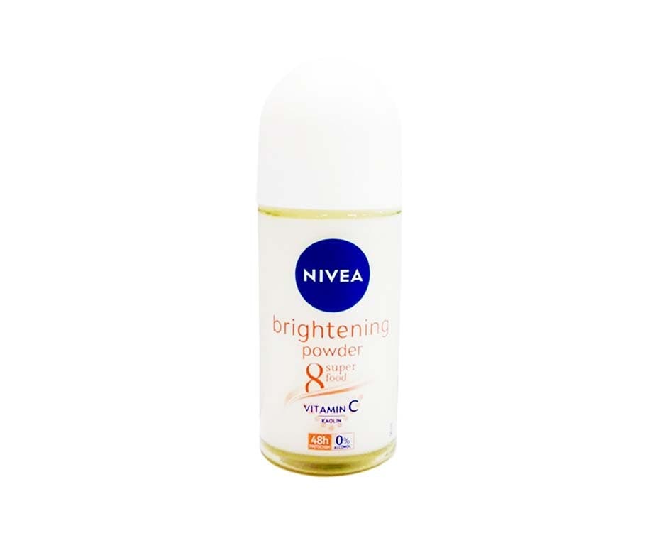 Nivea Brightening Powder 8 Super Food Vitamin C Kaolin 50mL