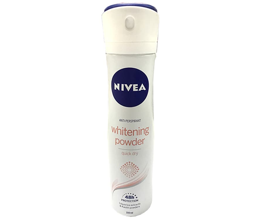 Nivea Whitening Powder Anti-Perspirant Quick Dry 150mL