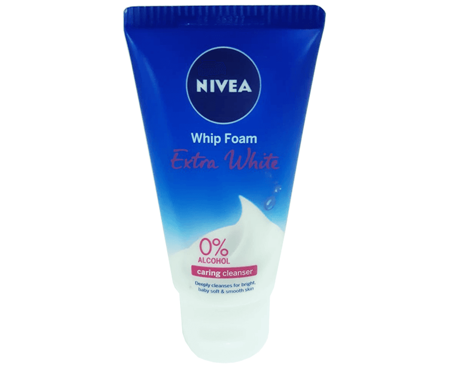 Nivea Whip Foam Extra White Caring Cleanser 50mL