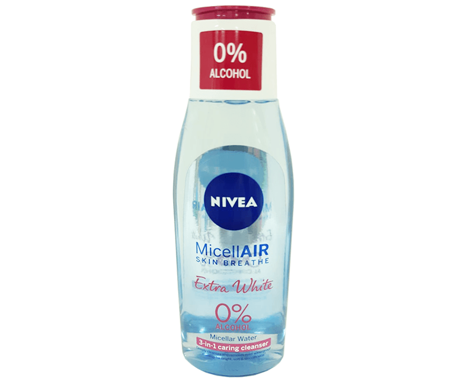 Nivea MicellAir Skin Breathe Extra White 3-in-1 Caring Cleanser 200mL