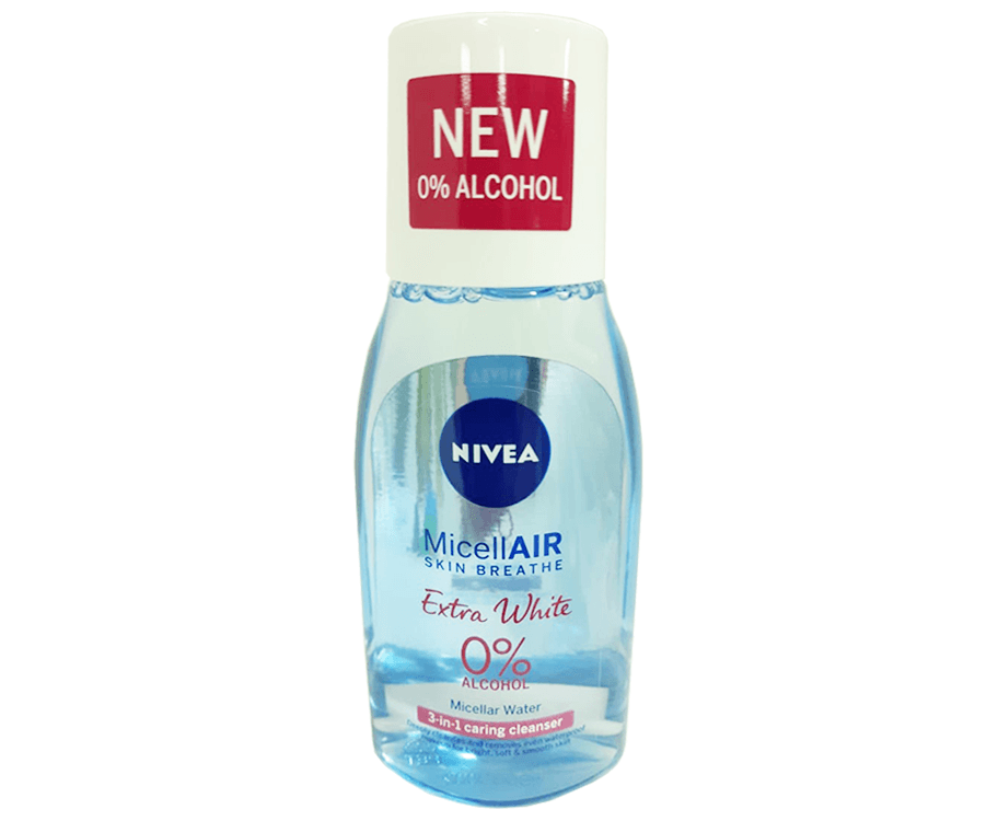 Nivea MicellAir Skin Breathe Extra White 3-in-1 Caring Cleanser 125mL