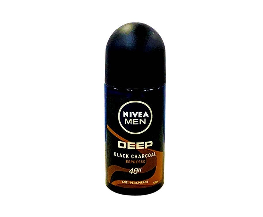 Nivea Men Deep Black Charcoal Espresso 48H Anti-Perspirant 50mL