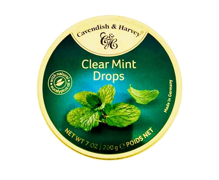 Cavendish & Harvey Clear Mint Drops 200g