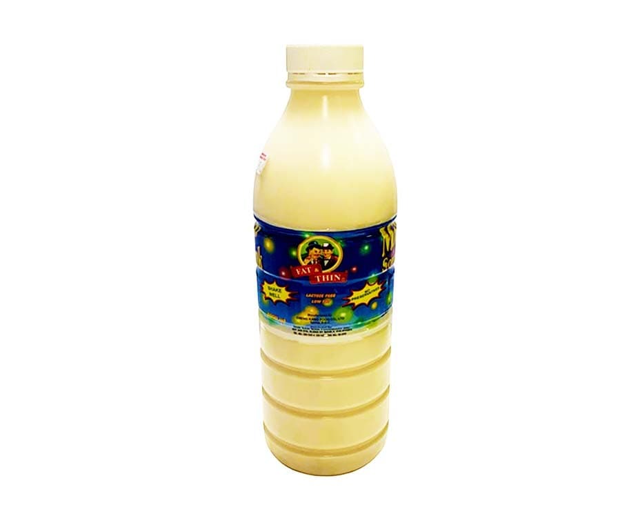 Fat & Thin Milky Soya Drink Original 1000mL