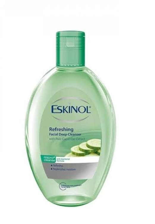 Eskinol Refreshing Facial Deep Cleanser with Cucumber Extract 225mL
