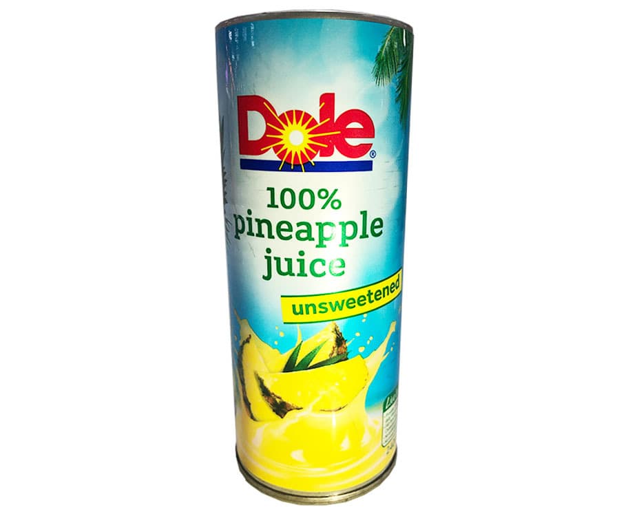 Dole 100% Pineapple Juice Unsweetened 240mL
