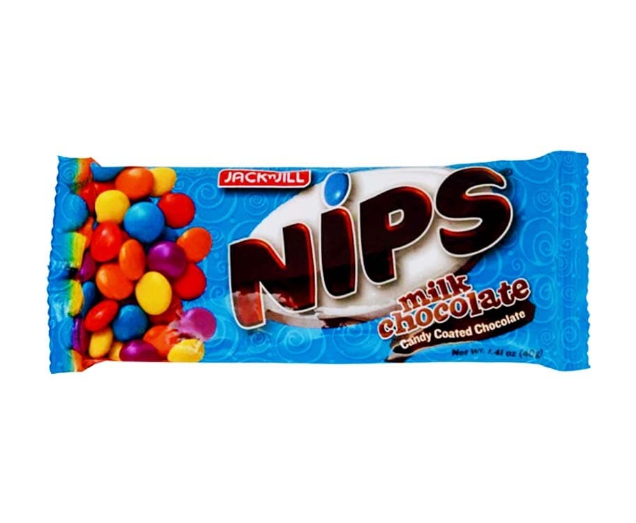 Jack 'n Jill Nips Milk Candy Coated Chocolate 40g