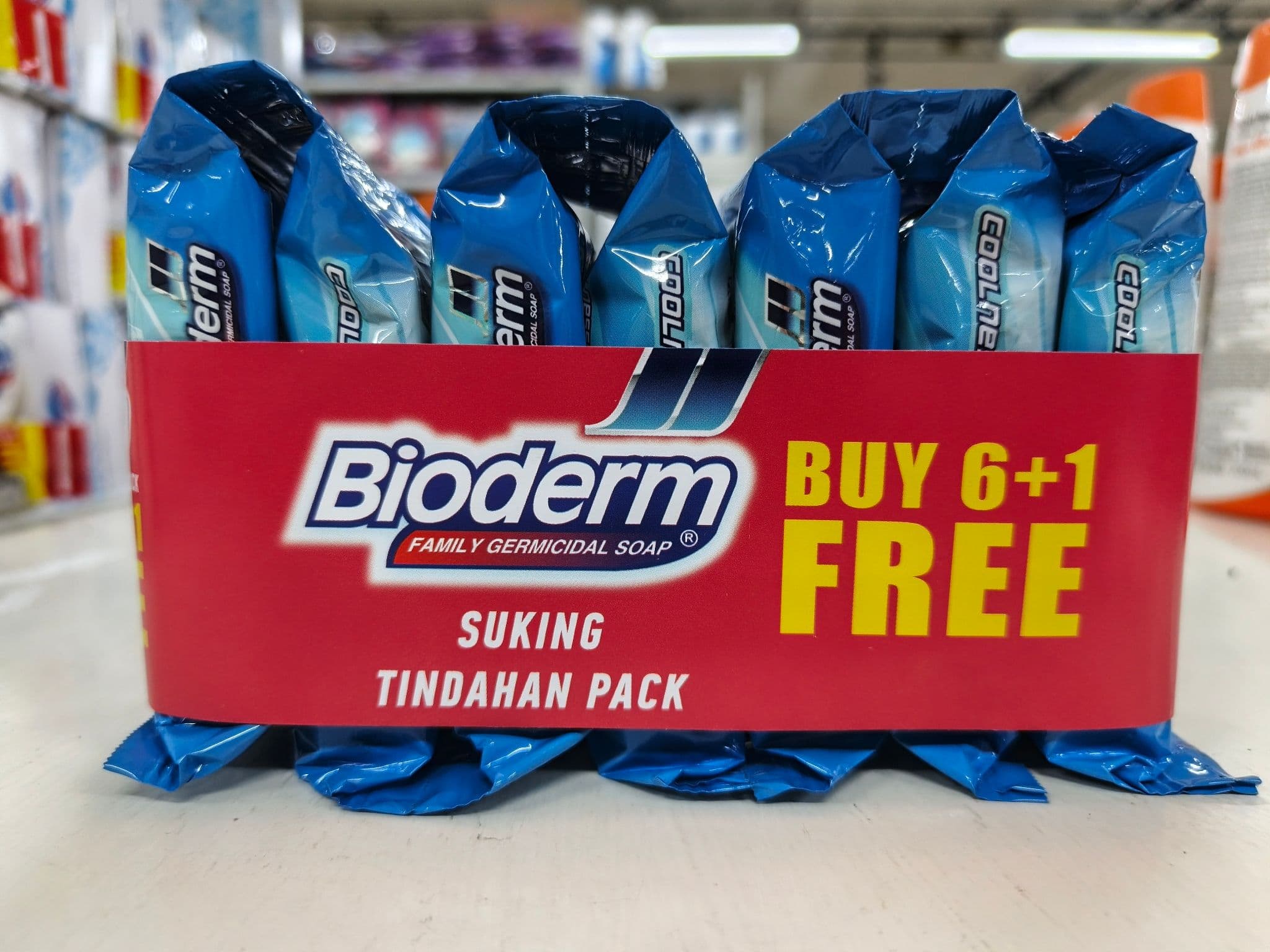 Bioderm Family Germicidal Soap (6+1 Free Bar x 60g)