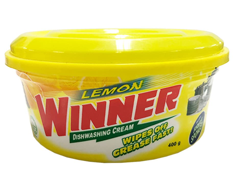 Winner Lemon Dishwashing Cream 400g