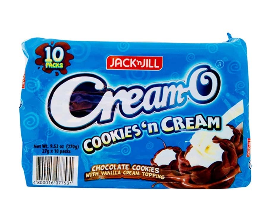 Jack 'n Jill Cream-O Cookies 'n Cream (10 Packs x 27g)