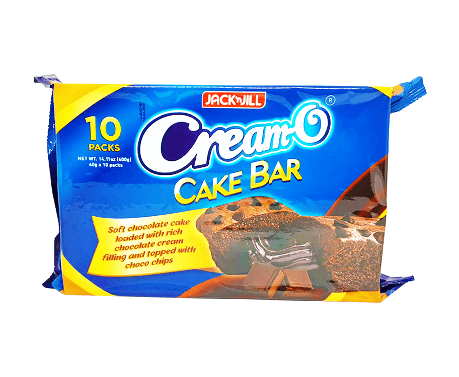 Jack 'n Jill Cream-O Cake Bar (10 Packs x 40g) 400g