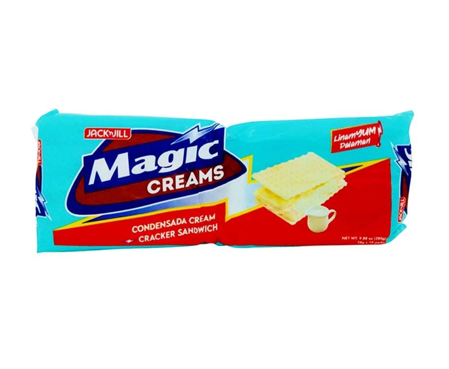 Jack 'n Jill Magic Creams Condensada Cream Cracker Sandwich (10 Packs x 28g)