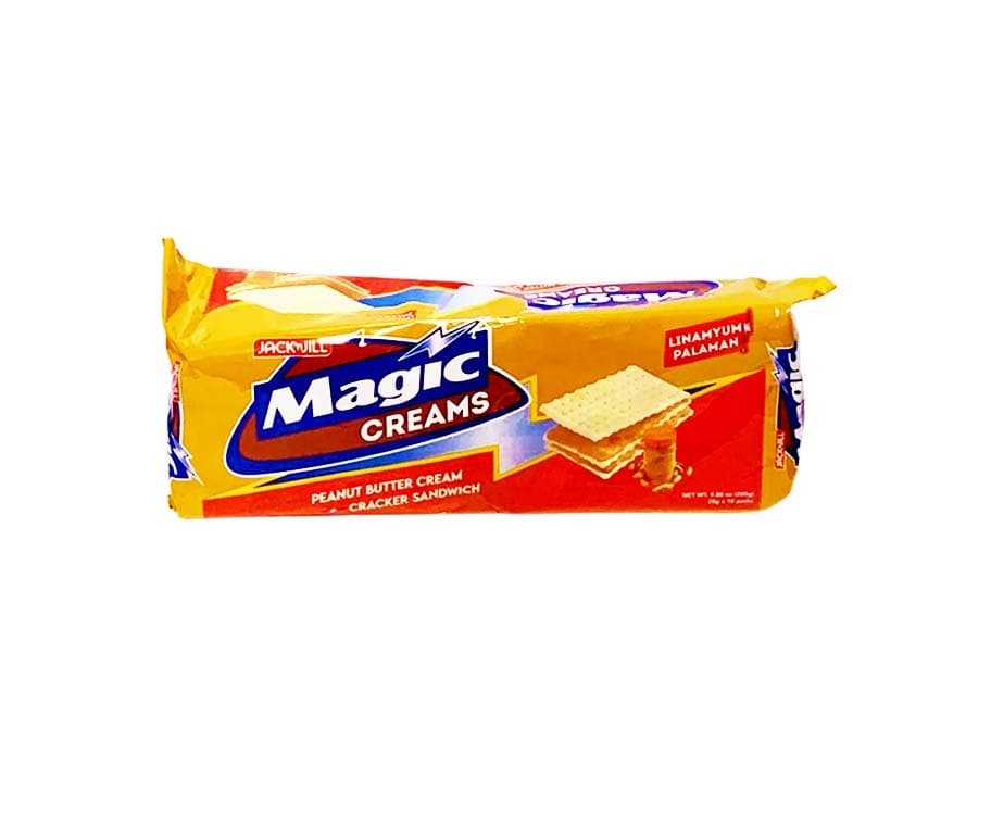 Jack 'n Jill Magic Creams Peanut Butter Cream Cracker Sandwich (10 Packs x 28g) 280g