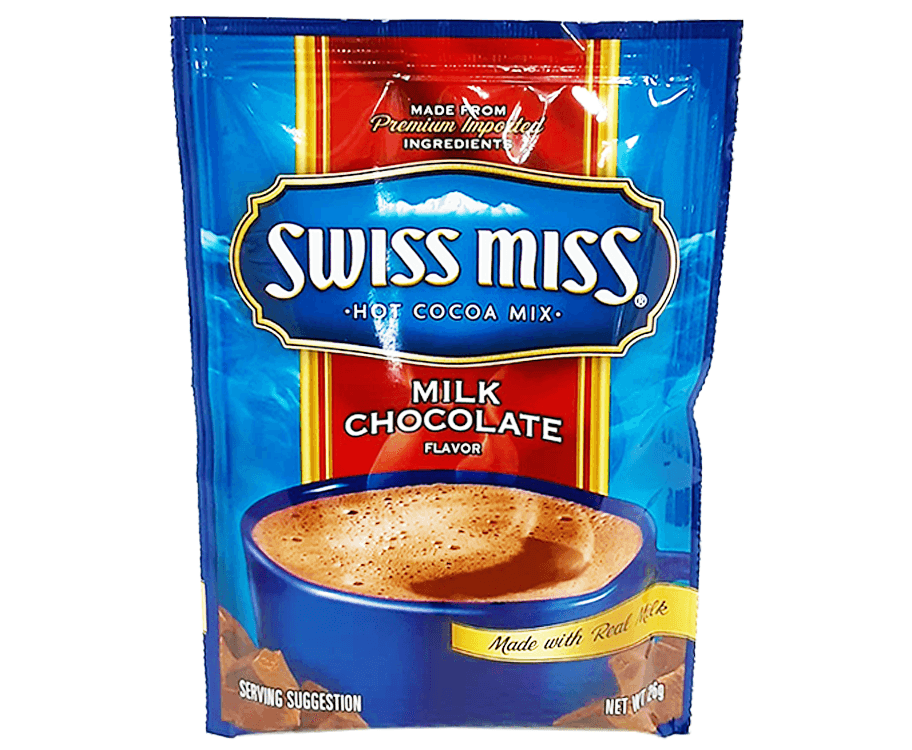 Swiss Miss Hot Cocoa Mix Milk Chocolate Flavor Made with Real Milk 26g