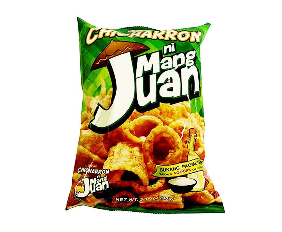 Jack 'n Jill Chicharron ni Mang Juan Sukang Paombong Flavored No-Pork Chicharron 90g