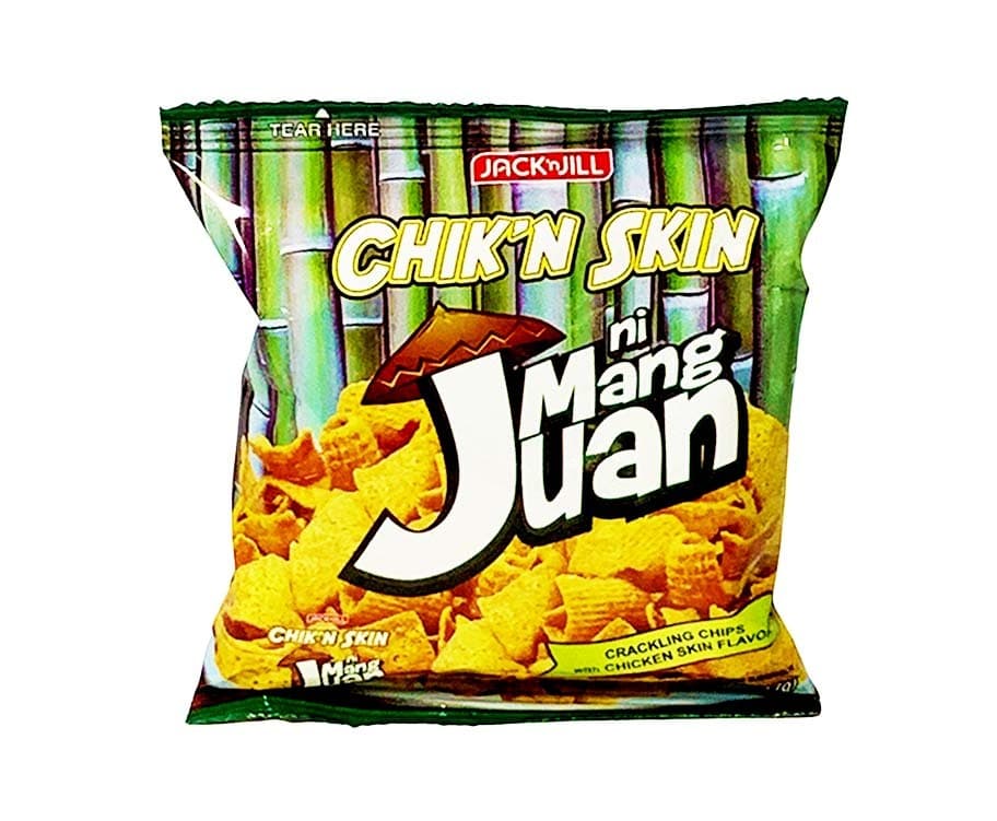 Jack 'n Jill Chik'n Skin ni Mang Juan Crackling Chips with Chicken Skin Flavor 17g