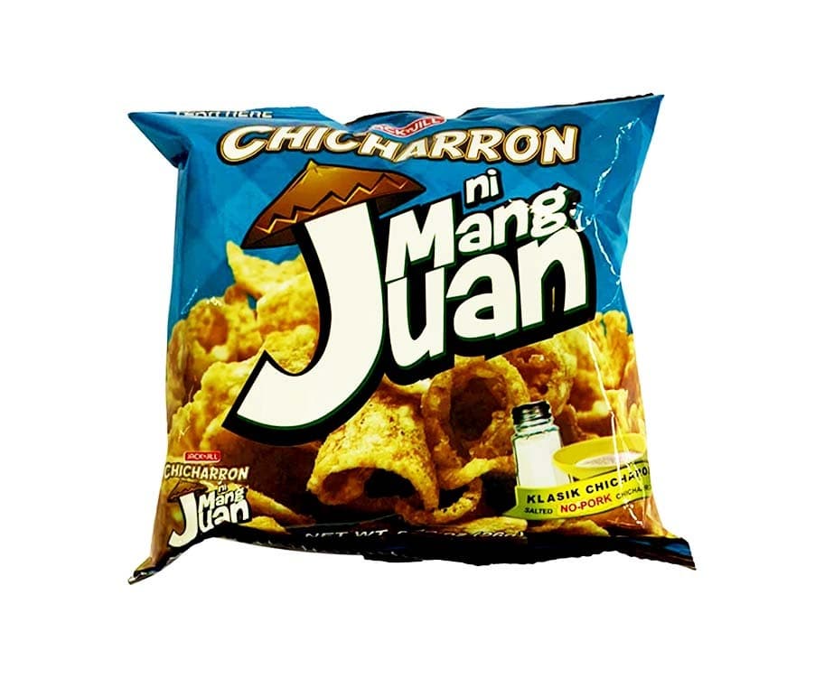 Jack 'n Jill Chicharron ni Mang Juan Klasik Chicharon Salted No-Pork Chicharon 26g