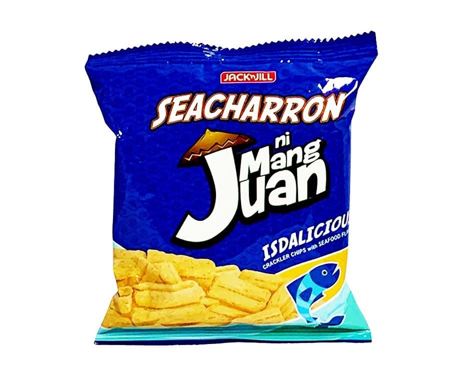 Jack 'n Jill Seacharron ni Mang Juan Isdalicious Crackler Chips with Seafood Flavor 26g