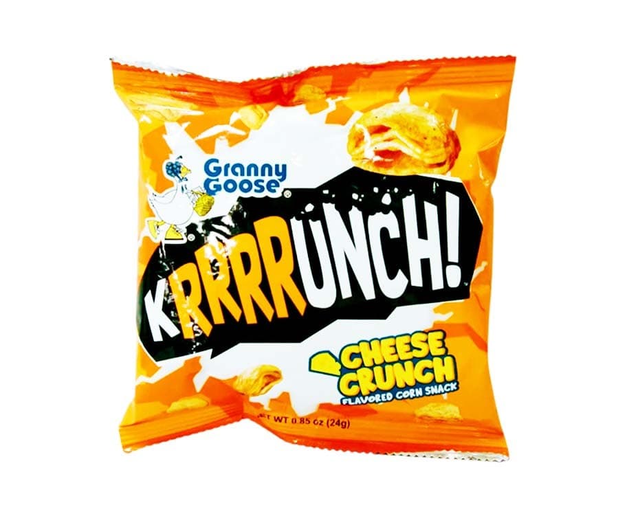 Granny Goose Krrrrunch! Cheese Crunch Flavored Corn Snack 24g