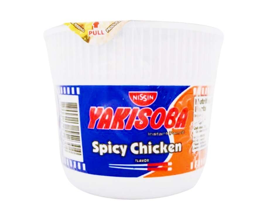 Nissin Yakisoba Instant Pancit Spicy Chicken Flavor 52g