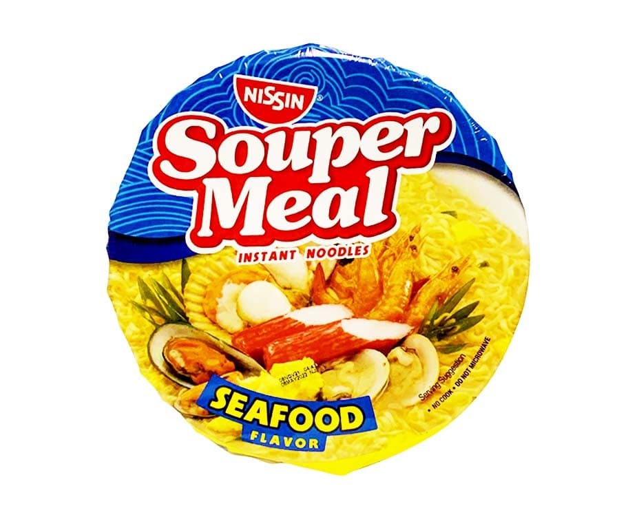 Nissin Souper Meal Instant Noodles Seafood Flavor 85g