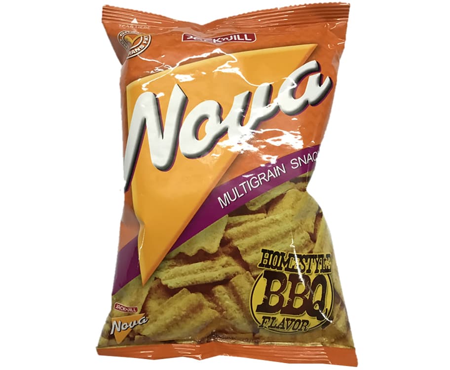 Jack 'n Jill Nova Homestyle BBQ Flavor Multigrain Snack 78g
