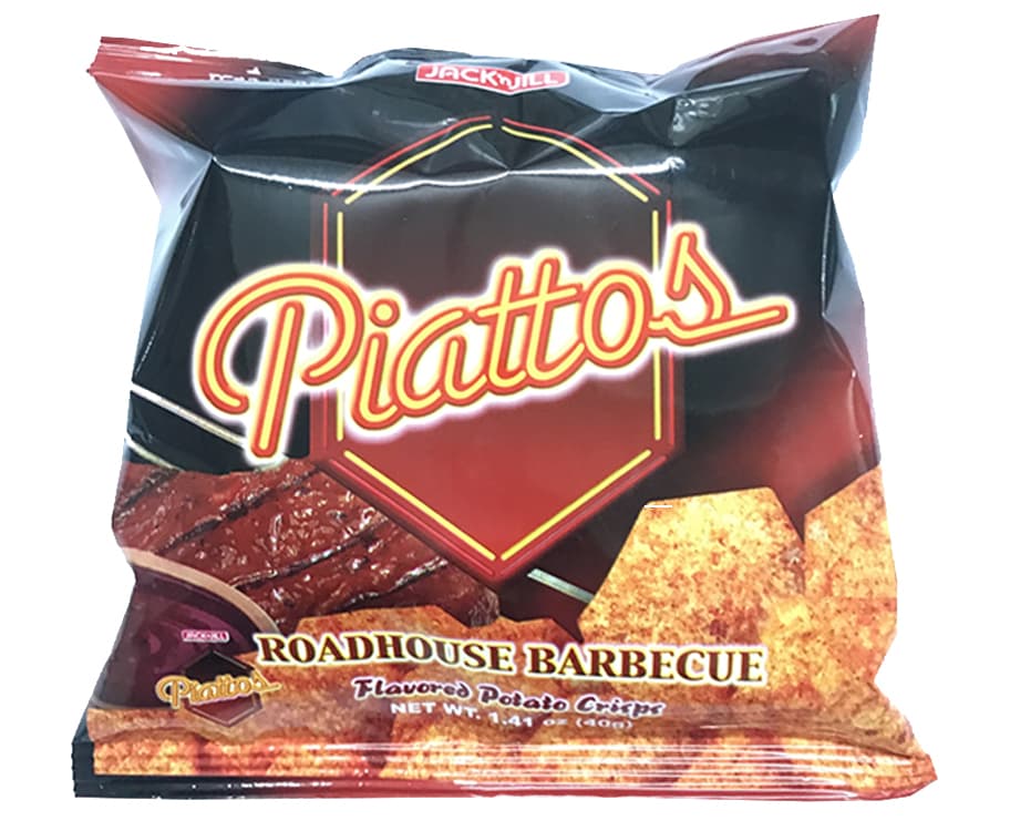 Jack 'n Jill Piattos Roadhouse Barbecue Flavored Potato Crisps 40g