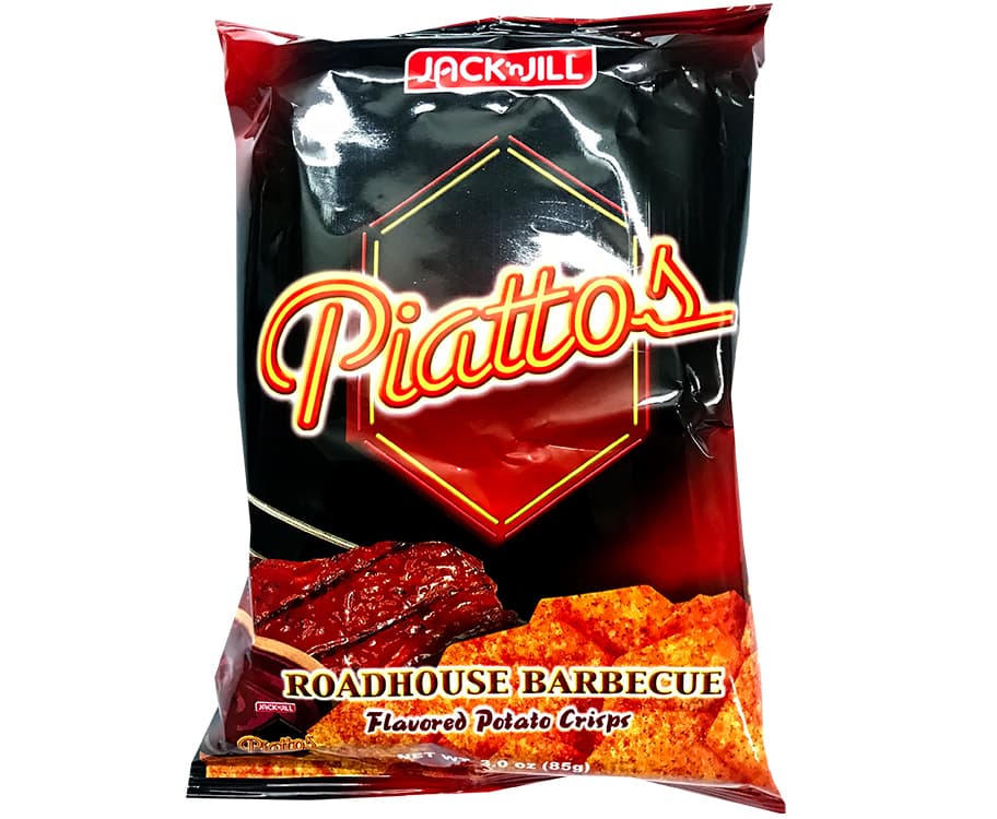 Jack 'n Jill Piattos Roadhouse Barbecue Flavored Potato Crisps 85g