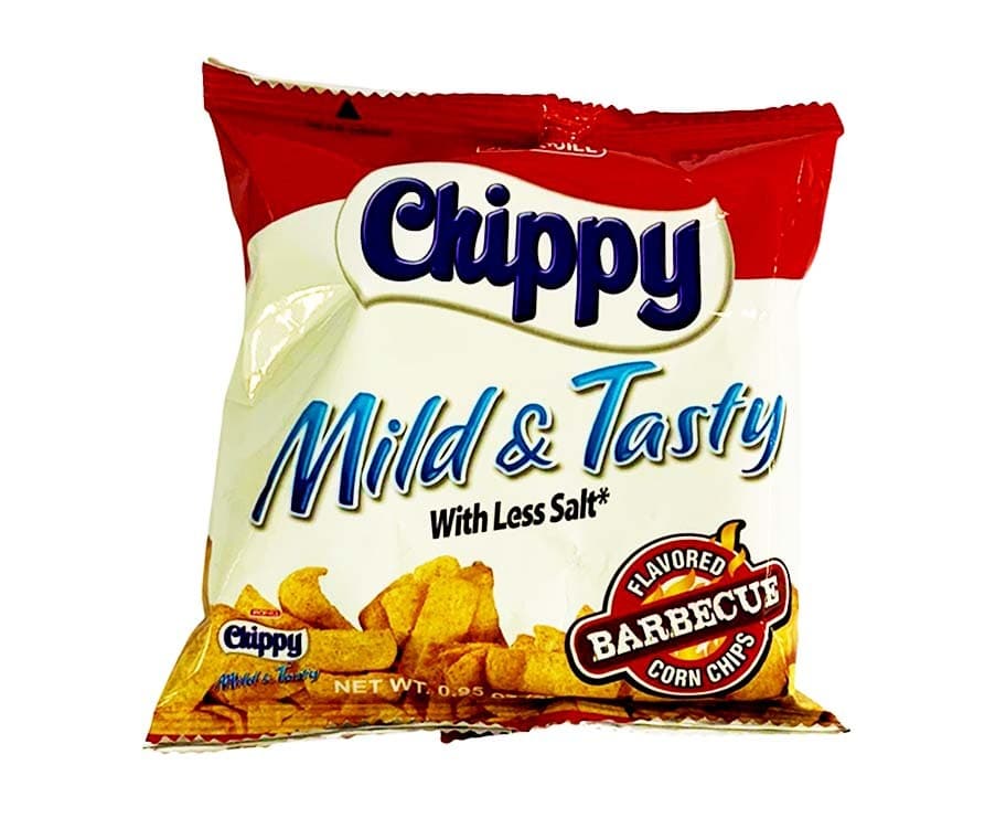 Jack 'n Jill Chippy Mild & Tasty with Less Salt Barbecue Flavored Corn Chips 27g