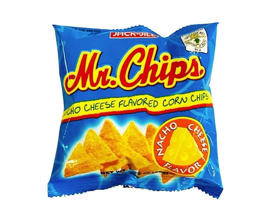 Jack 'n Jill Mr. Chips Nacho Cheese Flavored Corn Chips 26g