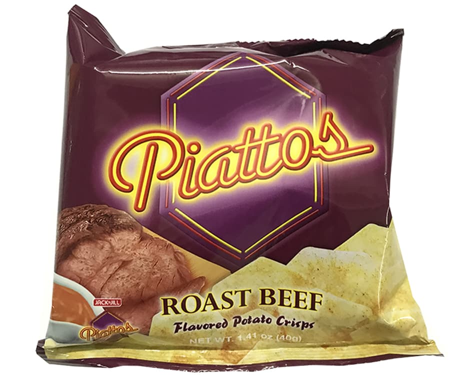 Jack 'n Jill Piattos Roast Beef Flavored Potato Crisps 40g