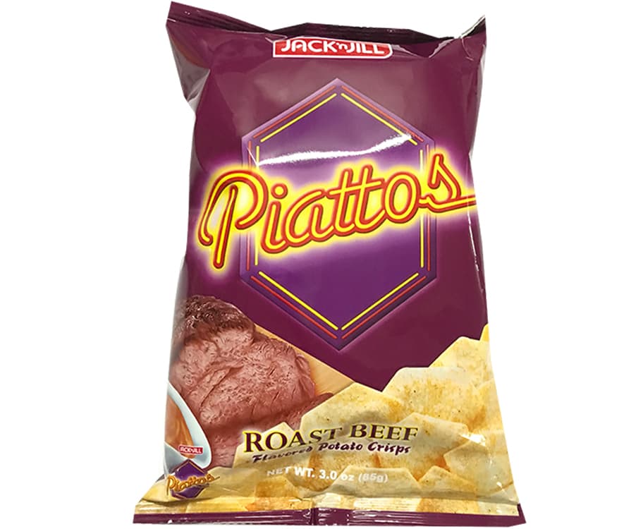 Jack 'n Jill Piattos Roast Beef Flavored Potato Crisps 85g