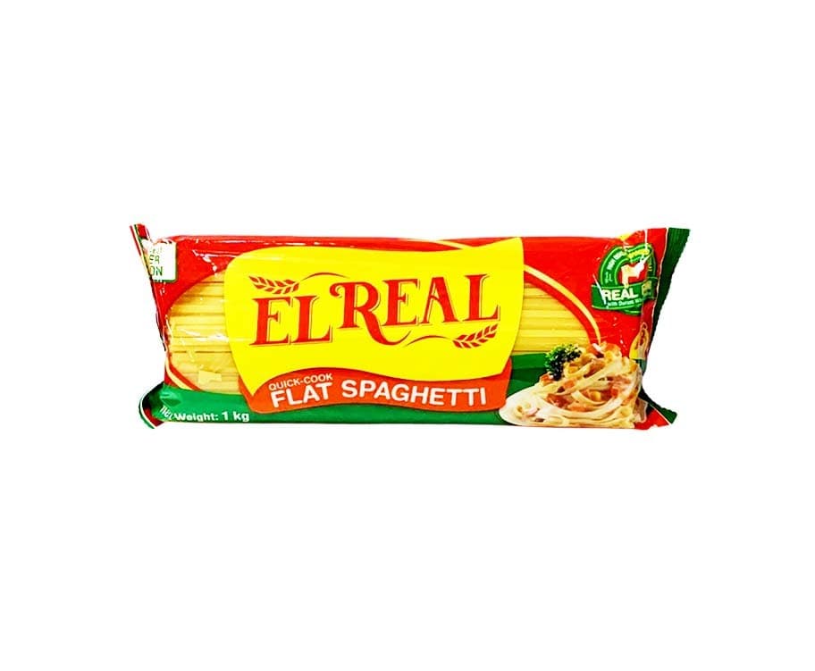 El Real Quick-Cook Flat Spaghetti 1kg