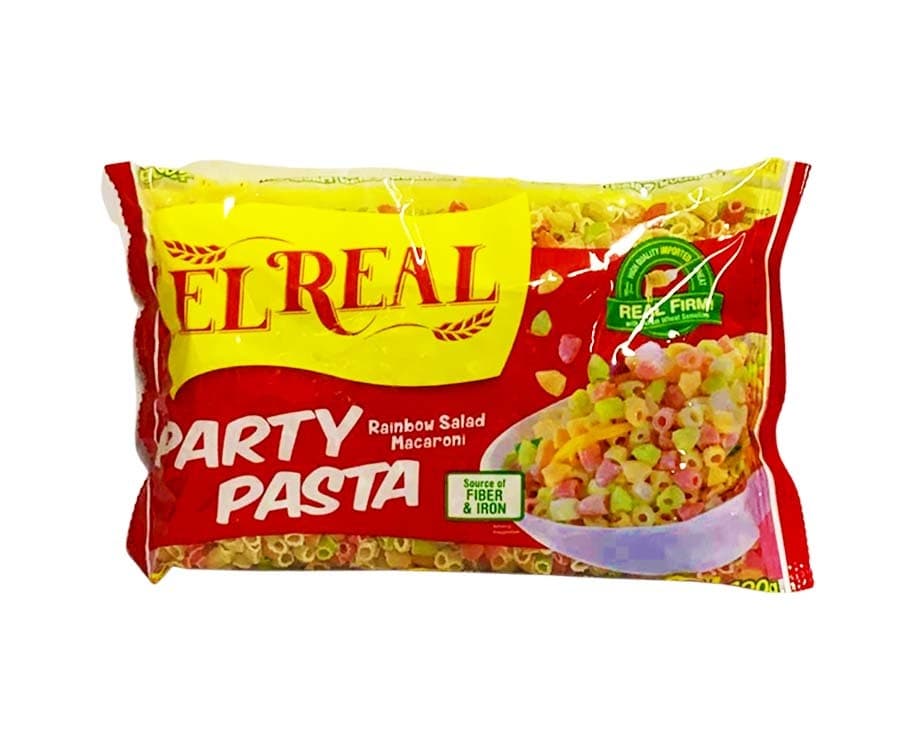 El Real Party Pasta Rainbow Salad Macaroni 400g
