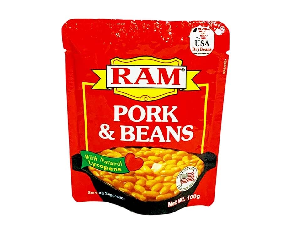 RAM Pork & Beans 100g