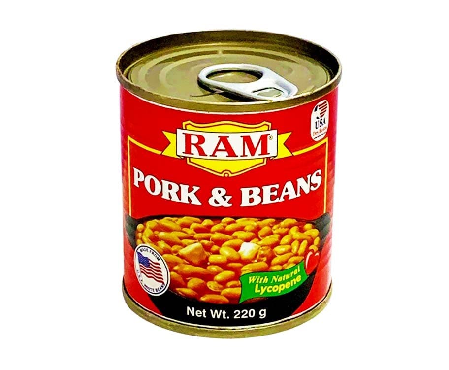 RAM Pork & Beans 220g