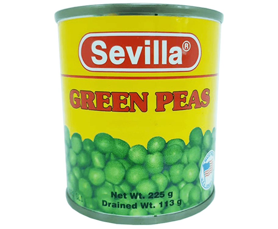 Sevilla Green Peas 225g