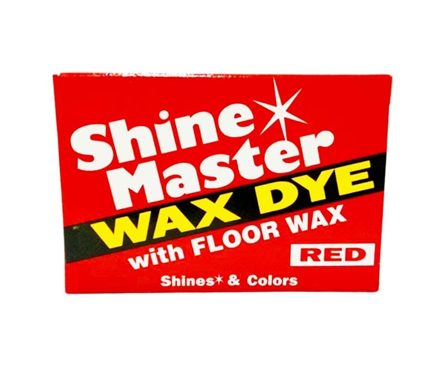 Shine Master Wax Dye with Floor Wax Red 90g