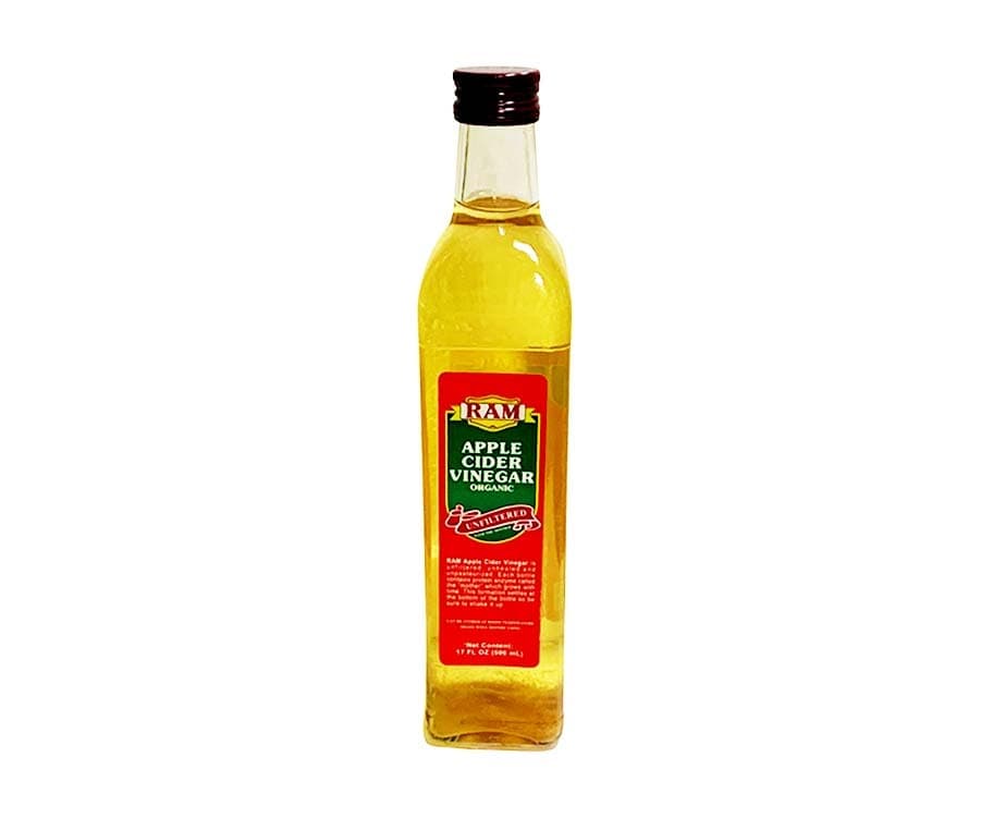 RAM Apple Cider Vinegar Organic Unfiltered 500mL