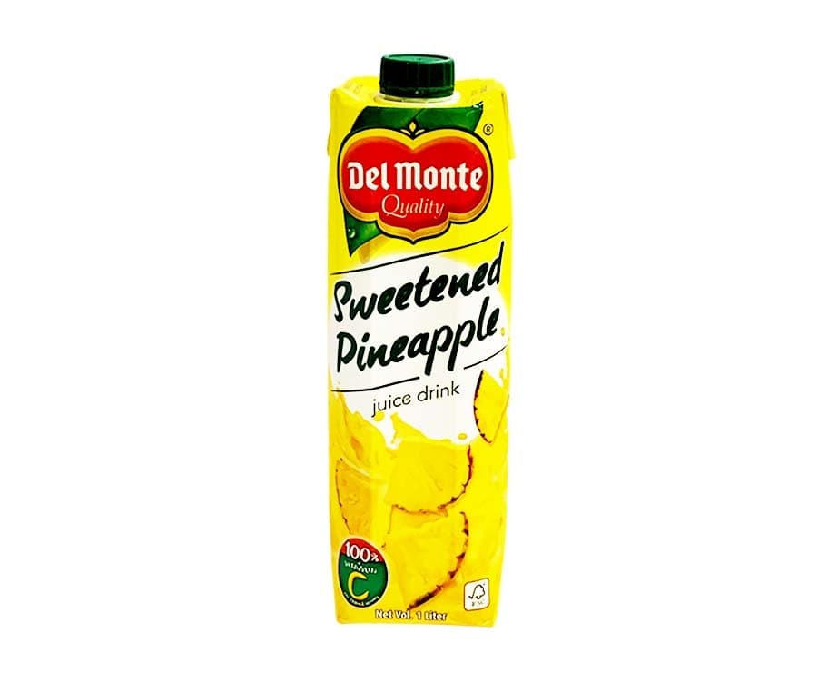 Del Monte Sweetened Pineapple Juice Drink 1L